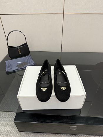 Okify Prada Black Ballet Shoes 24683