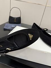 Okify Prada Black Ballet Shoes 24683 - 4