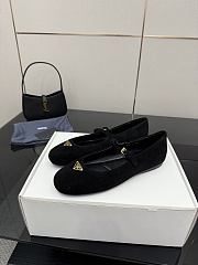 Okify Prada Black Ballet Shoes 24683 - 5