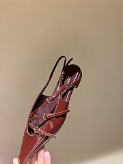 Okify MiuMiu Red Slingback 24685 - 5