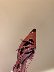 Okify MiuMiu Red Slingback 24685 - 2