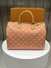 Okify Louis Vuitton Speedy P9 Bandoulière 40 Bag In Orange M11569 40x26x23cm - 5