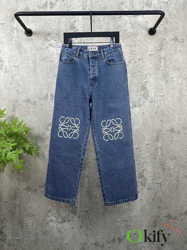 Okify Loewe Anagram Blue Jeans 24688 - 1