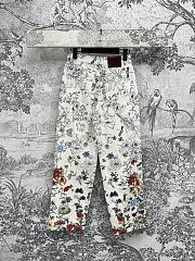 Okify Gucci Set Of Flower Shirt And Pants - 4