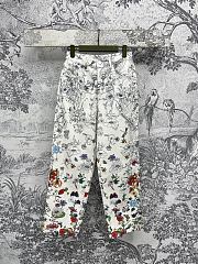 Okify Gucci Set Of Flower Shirt And Pants - 3