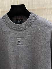 Okify Fendi Gray Sweater 24698 - 5
