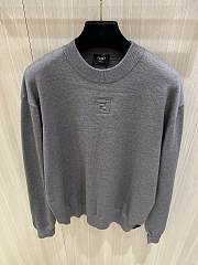 Okify Fendi Gray Sweater 24698 - 6