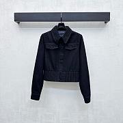 Okify Fendi Set Of Denim Jacket And Skirt 24699 - 4