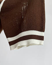 Okify MiuMiu Brown Polo Shirt 24704 - 5