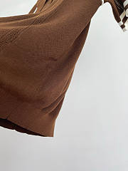 Okify MiuMiu Brown Polo Shirt 24704 - 2