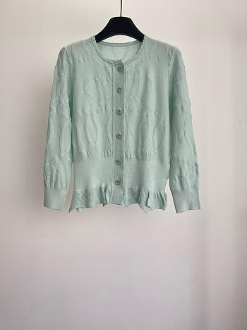 Okify Hermes Blue Cardigan 24705