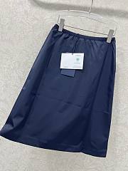 Okify Prada Dark Blue Skirt 24707 - 5