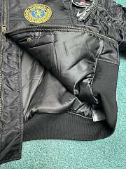 Okify Balenciaga Black Bomber Jacket - 4