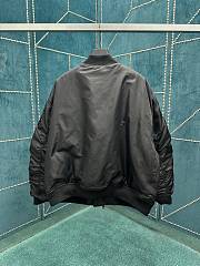 Okify Balenciaga Black Bomber Jacket - 2