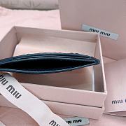 Okify MiuMiu Black Card Holder 8x10.5cm 24709 - 4