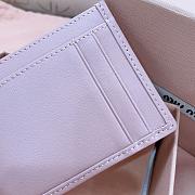 Okify MiuMiu Light Pink Card Holder 8x10.5cm 24714 - 5
