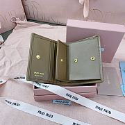 Okify MiuMiu Brown Small Wallet 11.5x8cm - 3