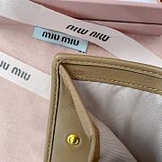 Okify MiuMiu Brown Small Wallet 11.5x8cm - 2