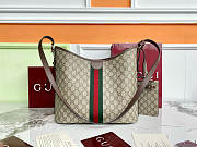 Okify Gucci Ophidia Large Shoulder Bag In Brown 33.5x16x30cm - 4