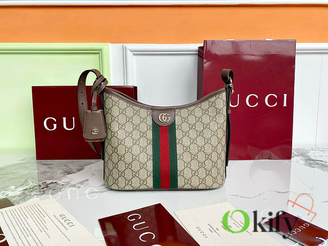 Okify Gucci Ophidia Small Shoulder Bag 23x21x12cm - 1
