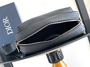 Okify Dior Rider 2.0 Zipped Messenger Bag In Black 23x17x7.5cm - 4