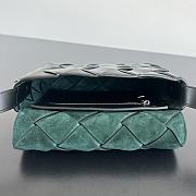 Okify Bottega Veneta Small Diago Crossbody Bag In Black 22.5x16.5x5.5cm - 5