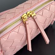 Okify Bottega Veneta Concert Pouch Bag In Pink 18.5x11.5x8.5cm - 3
