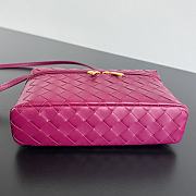 Okify Bottega Veneta Bang Bang Vanity Case Bag In Pink 22x12.5x5cm - 5