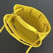 Okify Bottega Veneta Small Andiamo Bag In Yellow 25x22x10.5cm - 5