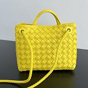 Okify Bottega Veneta Small Andiamo Bag In Yellow 25x22x10.5cm - 2