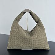 Okify Bottega Veneta Medium Hop Bag In Suede 46x21x10cm 24749 - 1