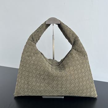 Okify Bottega Veneta Medium Hop Bag In Suede 46x21x10cm 24749