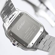 Okify Cartier Large De Santos Watch In Blue Dial  - 4