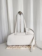 Okify Balenciaga Small Carrie Bowling Bag In White 30.9x11.9x11.9cm - 6