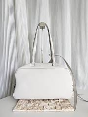 Okify Balenciaga Medium Carrie Bowling Bag In Blue 35.8x18.7x16.5cm - 6