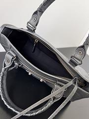 Okify Balenciaga Mini Le City Bag In Gray 23.8x16x6.3cm - 5
