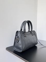 Okify Balenciaga Mini Le City Bag In Gray 23.8x16x6.3cm - 4