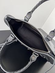 Okify Balenciaga Small Le City Bag In Gray 30x20x10cm - 5
