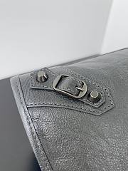 Okify Balenciaga Medium Le City Bag In Gray 37x23.4x14.9cm - 2