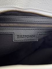Okify Balenciaga Small Le City Bag In White 30x20x10cm - 6