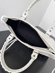 Okify Balenciaga Small Le City Bag In White 30x20x10cm - 2