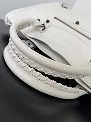 Okify Balenciaga Medium Le City Bag In White 37x23.4x14.9cm - 6