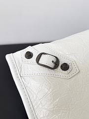 Okify Balenciaga Medium Le City Bag In White 37x23.4x14.9cm - 5