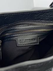 Okify Balenciaga Mini Le City Bag In Black 23.8x16x6.3cm - 6