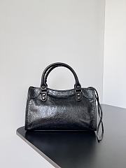 Okify Balenciaga Mini Le City Bag In Black 23.8x16x6.3cm - 5