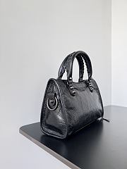 Okify Balenciaga Mini Le City Bag In Black 23.8x16x6.3cm - 3