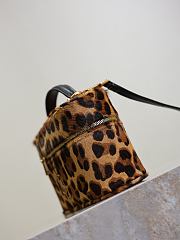 Okify YSL Gaby Vanity Bag In Pony Hair Leather Leopard 18x11x6.5cm - 2