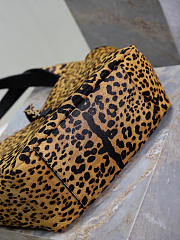 Okify YSL Le 5 À 7 Bea Leopard Bag 50x28x18cm - 4