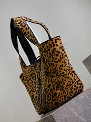 Okify YSL Le 5 À 7 Bea Leopard Bag 50x28x18cm - 3