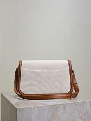Okify YSL Small Solferino Bag In White And Brown 24.5x15x8.5cm - 4